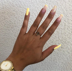Vernis Semi ermanent - Jaune Fluo